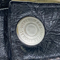 JOHNBULL ジョンブル レザーショートパンツ ハーフ ブラック 牛革 Size w74cm 福生店