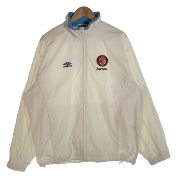 SUPREME シュプリーム 23AW Umbro アンブロ Cotton Ripstop Track Jacket コットンリップストップ トラックジャケット ホワイト Size US M 福生店