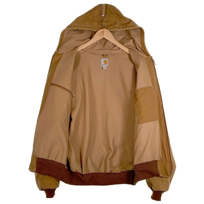 CARHARTT カーハート DUCK ACTIVE JACKET アクティブジャケット ブラウン J131-BRN USA製 Size L 福生店