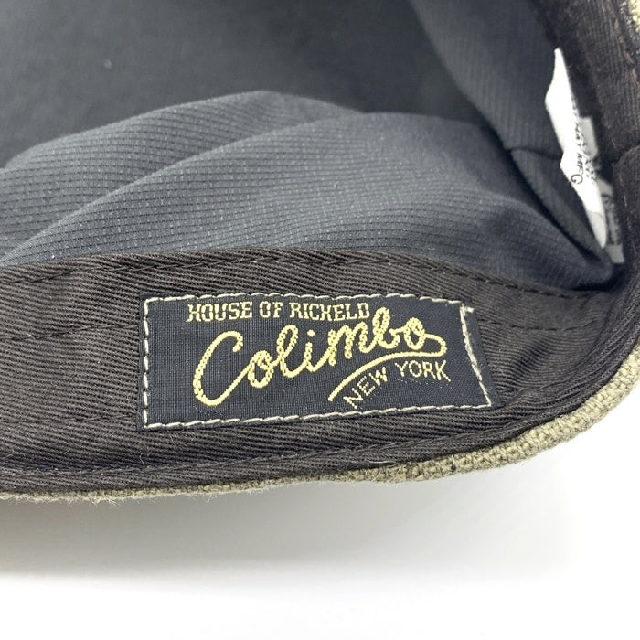 COLIMBO コリンボ HARRIER FIELD CASQUETTE -C/J MILITARY TWILL ハリアーフィールドキャスケット ハンチング ミリタリーツイル オリーブ Size M 福生店