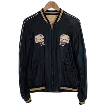 テーラー東洋 リバーシブル スーベニアジャケット スカジャン 髑髏 龍 富士山 アセテート TT13248 Size M 福生店