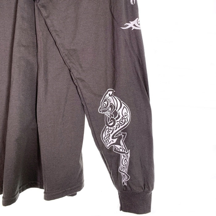 RHCP ANTHONY KIEDIS L/S T-SHIRT レッチリ アンソニー・キーディス タトゥープリント ロングスリーブTシャツ チャコールグレー フリーウェイ 現行品 Size XXL 福生店