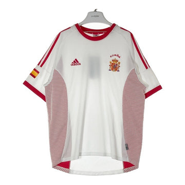 adidas アディダス 2002 スペイン代表 アウェー ユニフォーム ホワイト sizeM 瑞穂店