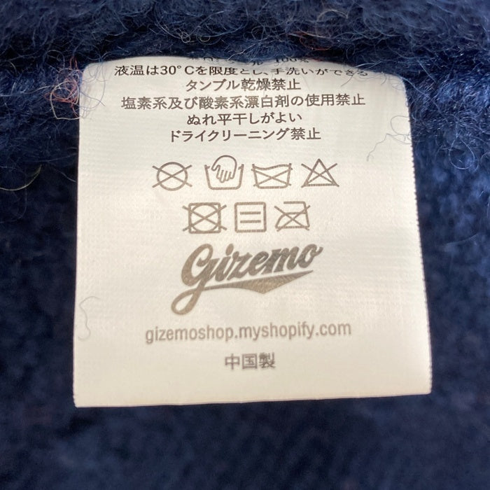 Gizemo Lightning ライトニングプロデュース USN カウチンセーター ネイビー Size M 瑞穂店