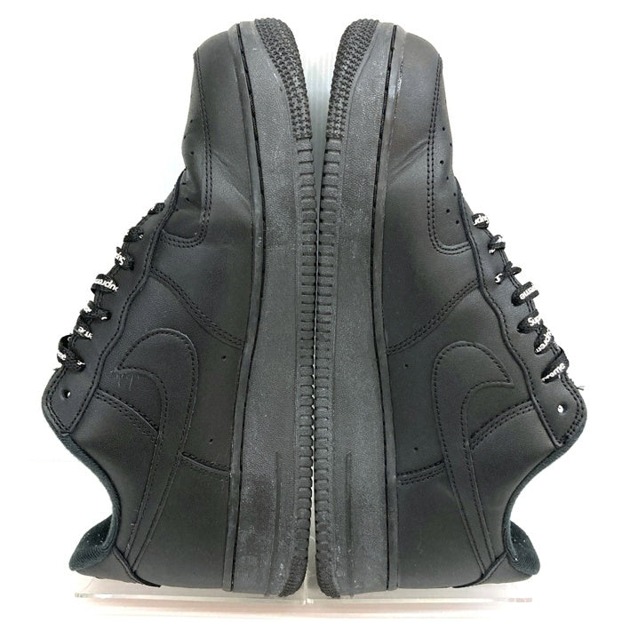 NIKE ナイキ  supreme シュプリーム CU9225-001エアフォース1 スニーカー ブラック size27.5cm 瑞穂店