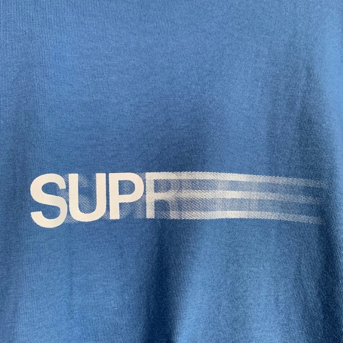 SUPREME シュプリーム 23SS Motion Logo Tee モーションロゴ プリントTシャツ ブルー Size XXL 福生店