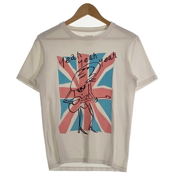 NUMBER(N)INE ナンバーナイン ユニオンジャック プリントTシャツ ビートルズ ホワイト レッド Size 2 福生店