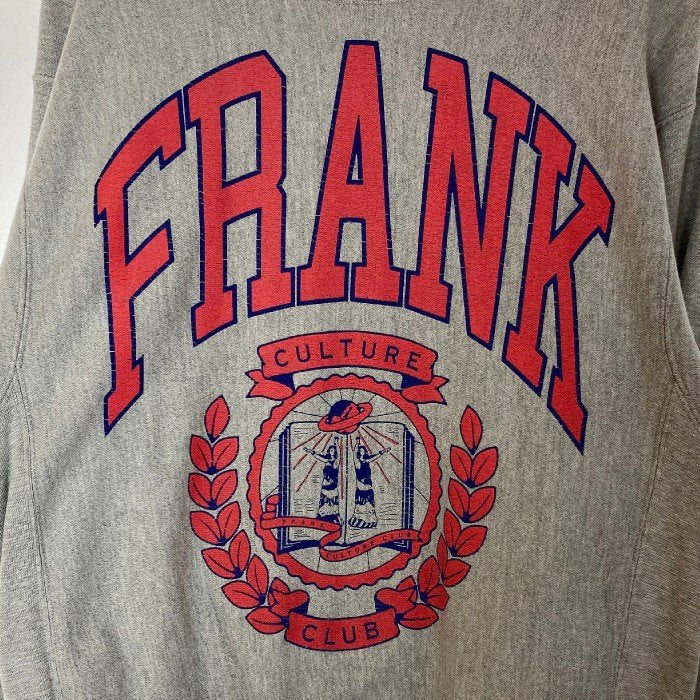 FRANK フランク × Champion チャンピオン リバースウィーブ スウェット グレー sizeS 瑞穂店