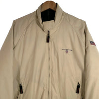 McGREGOR マクレガー リバーシブル ダウンジャケット リブ ホワイト グリーン MM13-3802 Size L 福生店