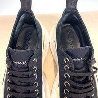 Alexander McQueen アレキサンダー マックイーン Tread Slick Low Top トレッドスリックロートップ スニーカー  604257 ブラック ホワイト Size 40 福生店