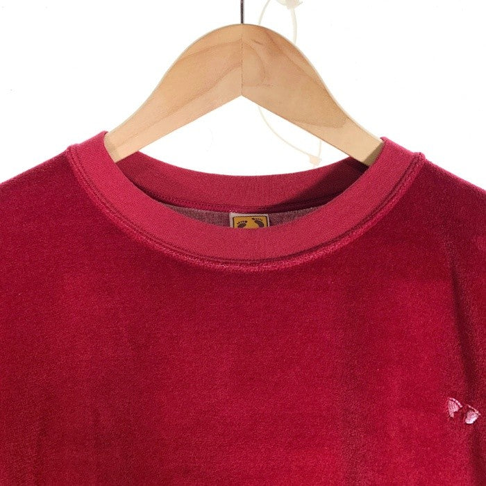 HANG TEN ハンテン ベロア ボーダーTシャツ マルチカラー 日本製 Size M 福生店