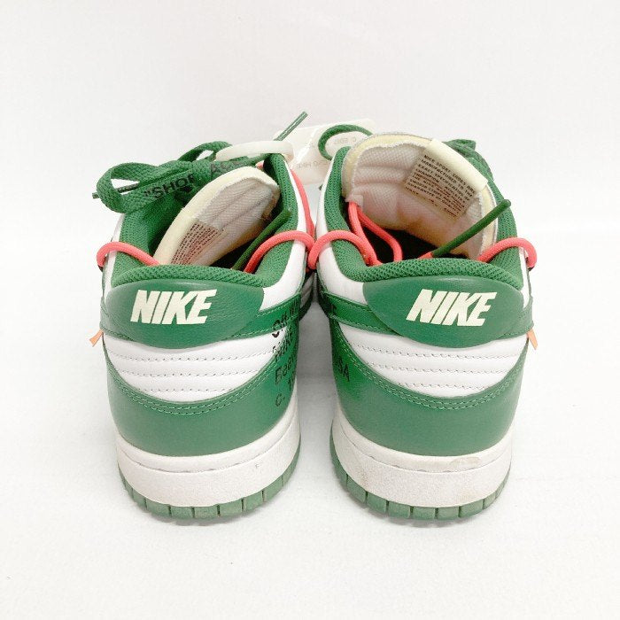 OFF-WHITE × Nike オフホワイト ナイキ Dunk Low "White/Pine-Green ダンク ロー ホワイト/パイン グリーン  CT0856-100 size28cm 瑞穂店