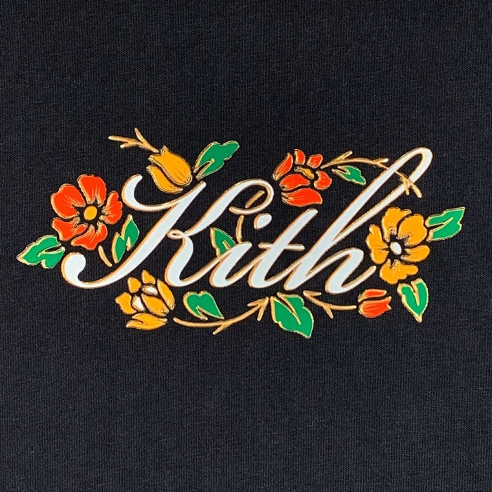 KITH NYC キス フロント立体ロゴプリント Tシャツ ブラック Size S 福生店