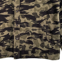 Carhartt カーハート CANVAS FLEECE LINE CAMO SHIRT JACKET キャンバス 内フリース カモフラージュ シャツジャケット グリーン 105171 N15 Size L 福生店