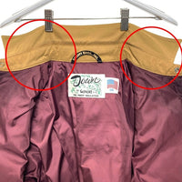 Schott ショット M83148 シャツジャケット ダウンジャケット レッドxブラウン size36 瑞穂店