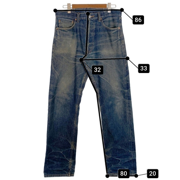 00's Levi's リーバイス 501XX デニムパンツ ボタン裏333 インディゴ 501-0000 Size W34 L34 福生店