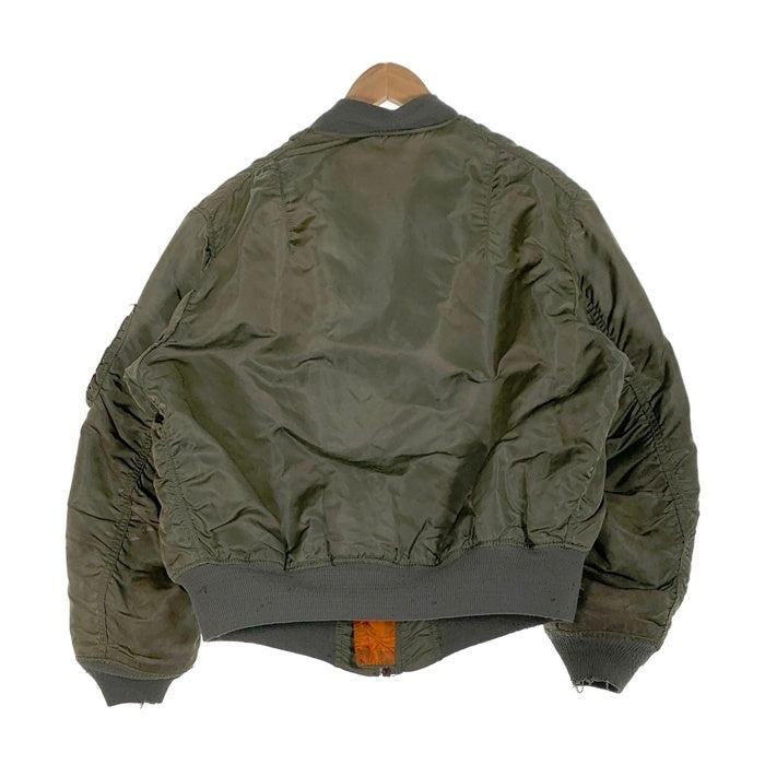 90`s ALPHA アルファ MA-1 フライトジャケット セージグリーン USA製 82790J Size XL 福生店