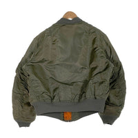 90`s ALPHA アルファ MA-1 フライトジャケット セージグリーン USA製 82790J Size XL 福生店