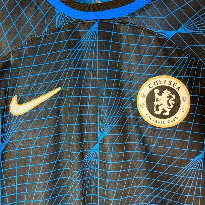 NIKE ナイキ DX2683-428 Chelsea FC チェルシー 23-24 CAICEDO 25 アウェイ ユニフォーム  ブラック×ブルー sizeL 瑞穂店