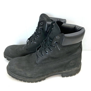 Timberland ティンバーランド 6インチプレミアムブーツ ヌバックレザー ブラック 10073 Size 28cm 瑞穂店