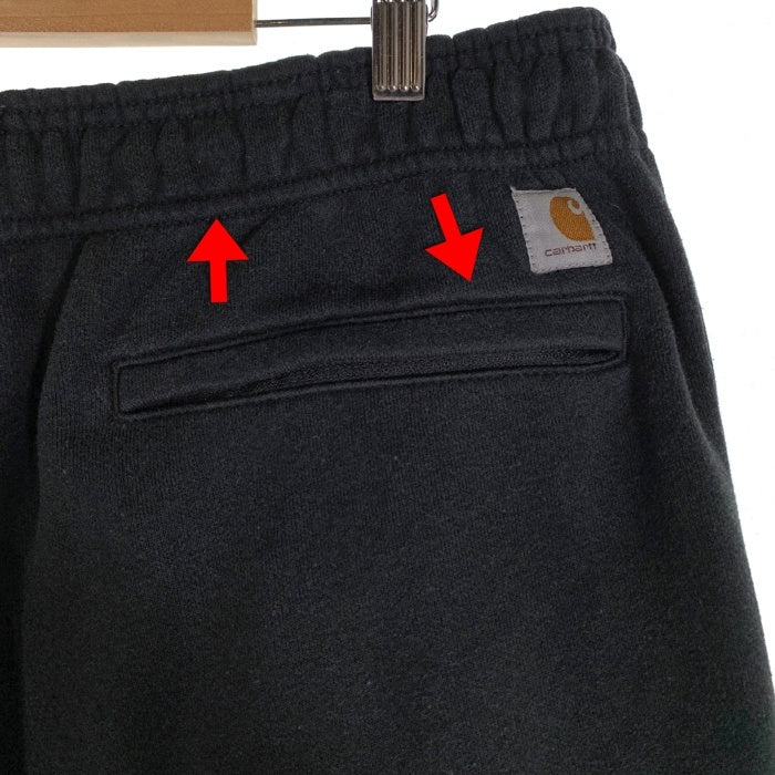 Carhartt カーハート テーパードスウェットパンツ ブラック BN5307 Size L 福生店
