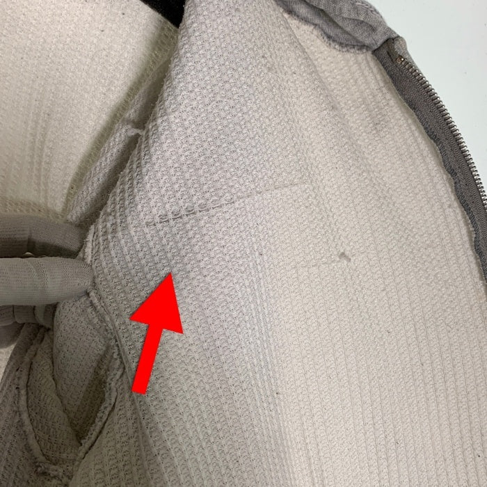 70-80's ブランド不明 ダブルフェイス ジップアップパーカー グレー 内サーマル アルミYKK片爪 短丈 Size XL 相当 福生店