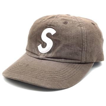 SUPREME シュプリーム 25SS Cordura Denim S Logo 6-Panel Cap コーデュラデニム Sロゴ 6パネル キャップ ブラウン 福生店