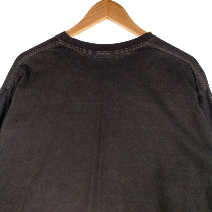 NEIGHBORHOOD ネイバーフッド NH.TEE LS-15 スカルプリント ロングスリーブTシャツ フェードブラック Size L 福生店