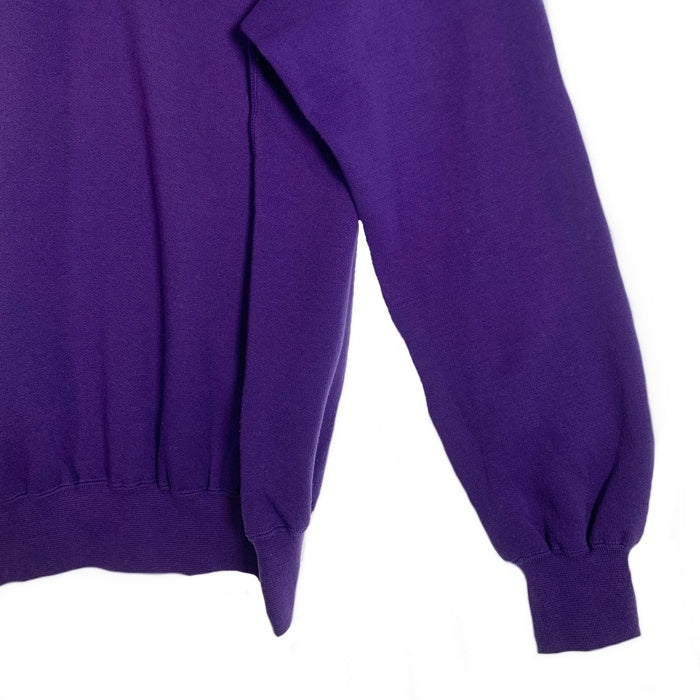 Polo by Ralph Lauren ポロラルフローレン 前Vガゼット ラグランスリーブ クルーネックスウェットトレーナー パープル Size M 福生店