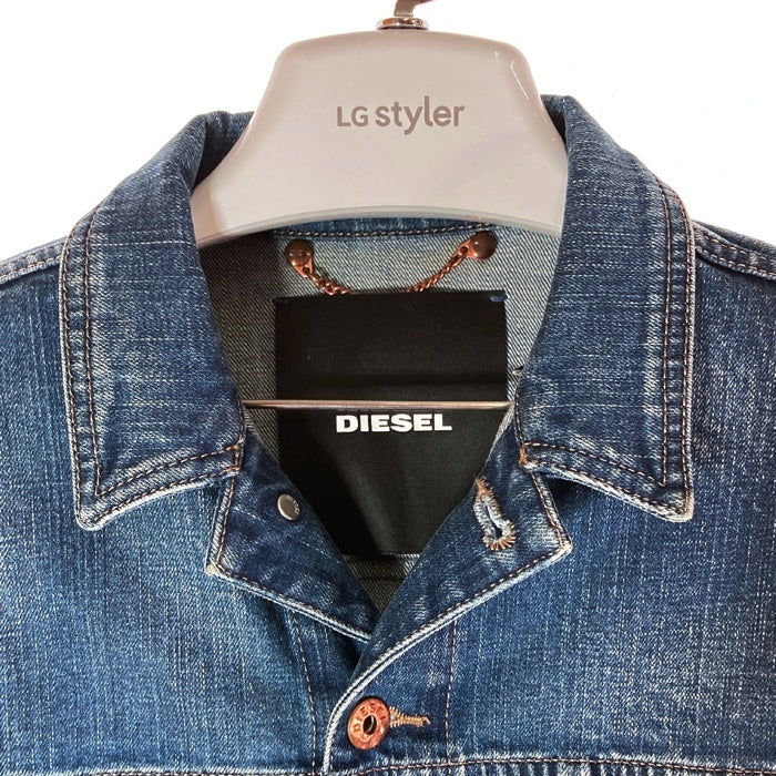 DIESEL ディーゼル DE-JOSEF ウォッシュ加工 デニムジャケット インディゴ レディース Size XS 瑞穂店