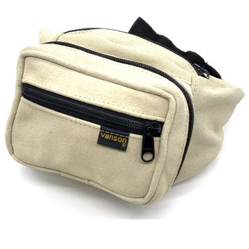 VANSON バンソン TAN SUEDE Waist Bag スウェードウエストバッグ タン 福生店