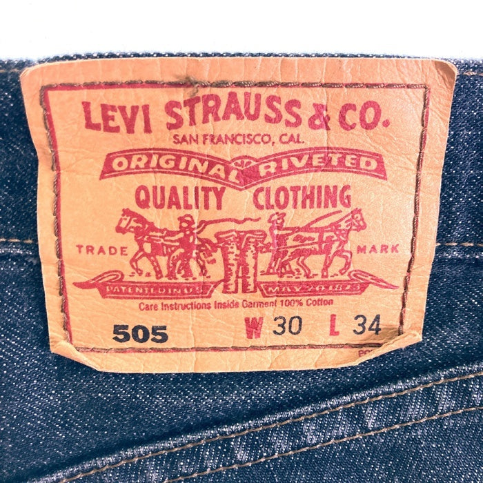 Levi's リーバイス 505 00s デニムパンツ 先染めブラック sizeW30 瑞穂店