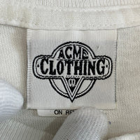 90`s LOONEY TUNES ルーニーテューンズ Tweety トゥイーティープリントTシャツ ホワイト ACME CLOTHING Size L 福生店