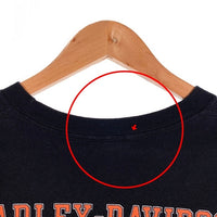 Harley-Davidson ハーレーダビッドソン ポケットTシャツ イーグル バイクプリント 2014コピーライト Size L 福生店