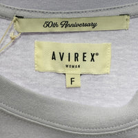 AVIREX アヴィレックス 783-5117603 CUFFS OPEN LOGO TAPE EMBROIDERED ONEPIECE カフスオープンロゴ ワンピース パープル sizeF 瑞穂店