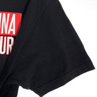 EMINEM エミネム RIHANNA リアーナ 2014 THE MONSTER TOUR プリントTシャツ ブラック ALSTYLE Size L 福生店