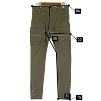 MLVINCE メルヴィンス Slim Stretch Cargo Pants スリムストレッチ カーゴパンツ オリーブ Size 32 福生店