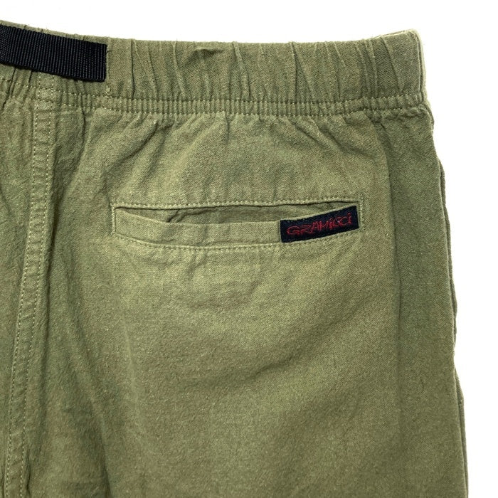 GRAMICCI グラミチ コットン リネン クライミングパンツ オリーブ GUP-17S014 Size M 瑞穂店
