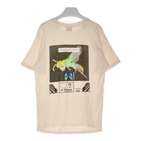 STUSSY ステューシー サーモグラフィ 蜂 グラフィックプリント Spirit Guide Tシャツ ライトピンク sizeM 瑞穂店