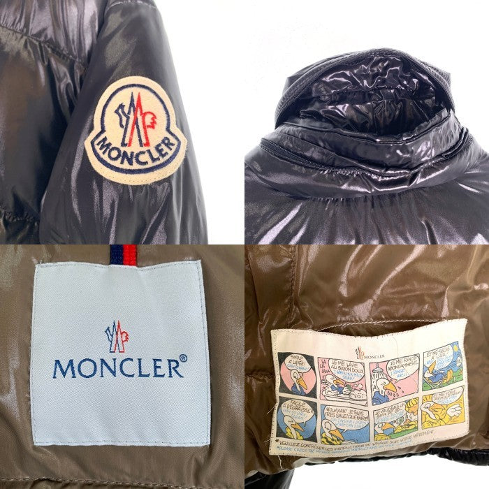 MONCLER モンクレール EVEREST エベレスト ダウンジャケット ブラック ビッグロゴワッペン 41310/50/68950 並行品 Size 5 福生店