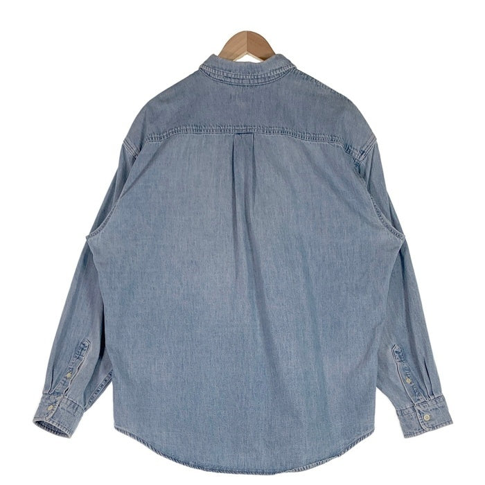 J.CREW ジェイクルー ボタンダウンデニムシャツ ライトブルー USA製 Size XL 福生店