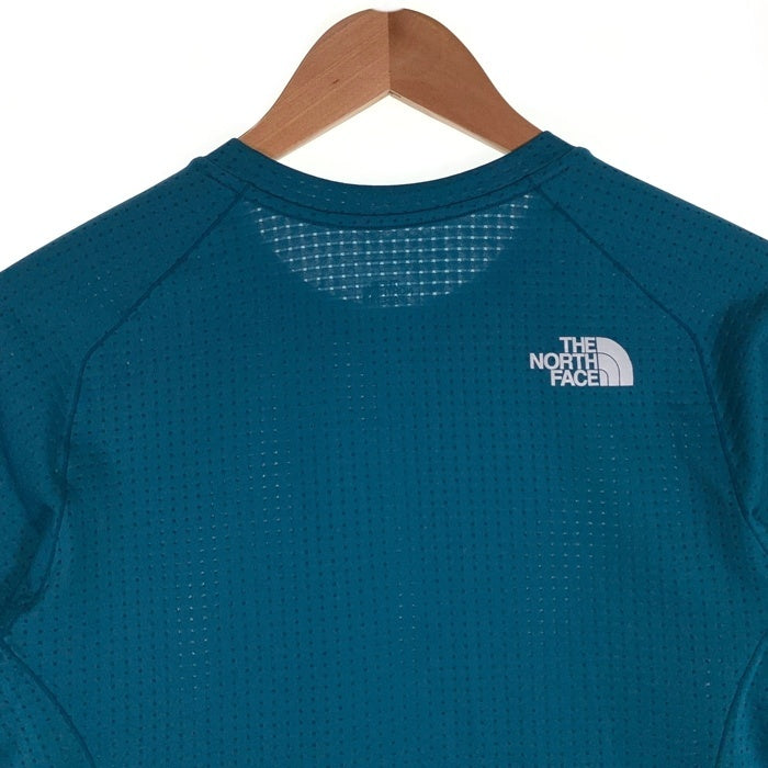 THE NORTH FACE ノースフェイス Expedition S/S Dry Dot Crew エクスペディション ショートスリーブ ドライドットクルー 半袖 Tシャツ ブルーモス NT12324 Size L 福生店