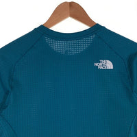 THE NORTH FACE ノースフェイス Expedition S/S Dry Dot Crew エクスペディション ショートスリーブ ドライドットクルー 半袖 Tシャツ ブルーモス NT12324 Size L 福生店
