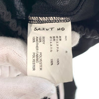 SAINT MICHAEL セントマイケル 24AW TRACK PANTS トラック パンツ ブラック ホワイト SM-YS1-0000-074 Size S 福生店
