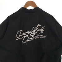 PUMA プーマ PISTE 半袖 シャツ バックプリント ブラック 694437 Size L 福生店