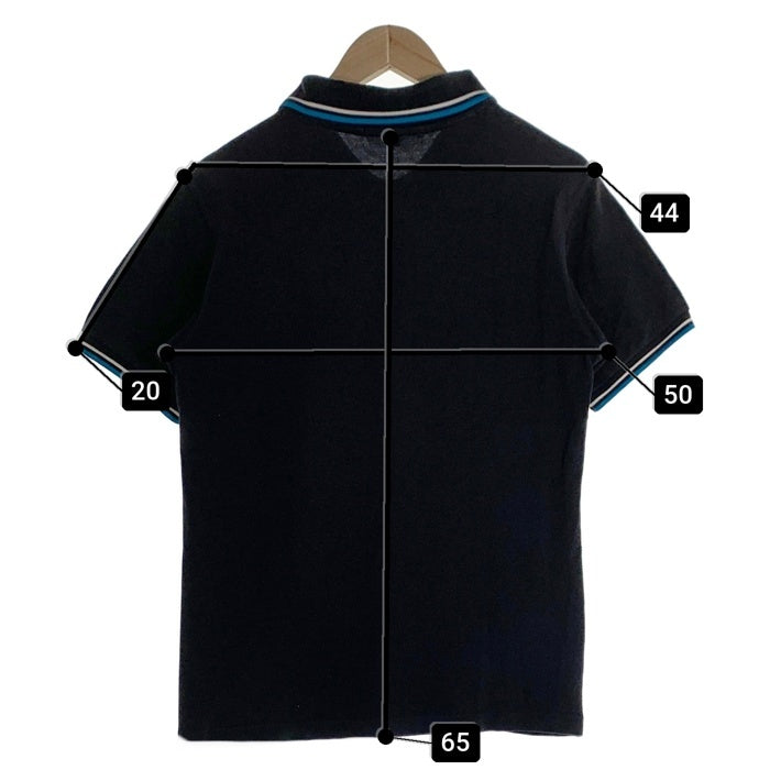 FRED PERRY フレッドペリー COMME de GARCONS コムデギャルソン 半袖 ポロシャツ ブラック Size S 福生店