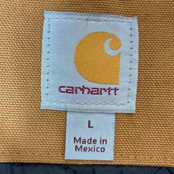 Carhartt カーハート 104050 BRN アクティブジャケット 裏キルティング メキシコ製 ブラウン sizeL 瑞穂店