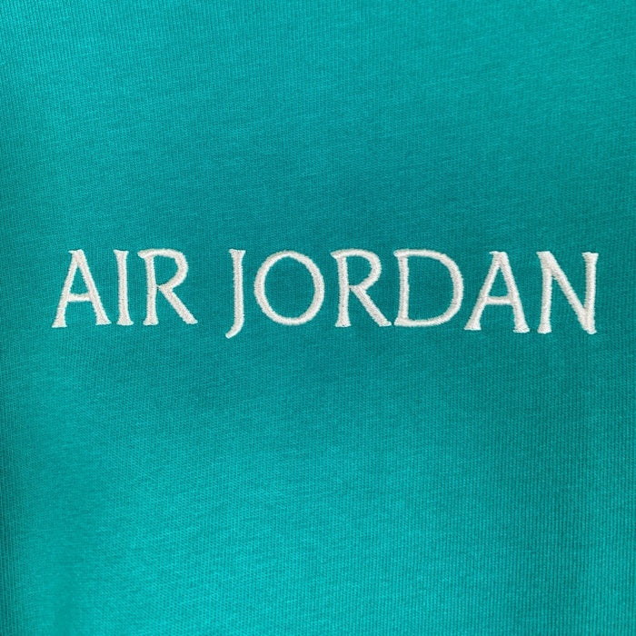 Jordan Brand ジョーダンブランド 22SS S M J AIR JDN TEE NEW EMERALD/SAIL エアジョーダン刺繡 Tシャツ ライトグリーン DO6100-322 Size L 福生店