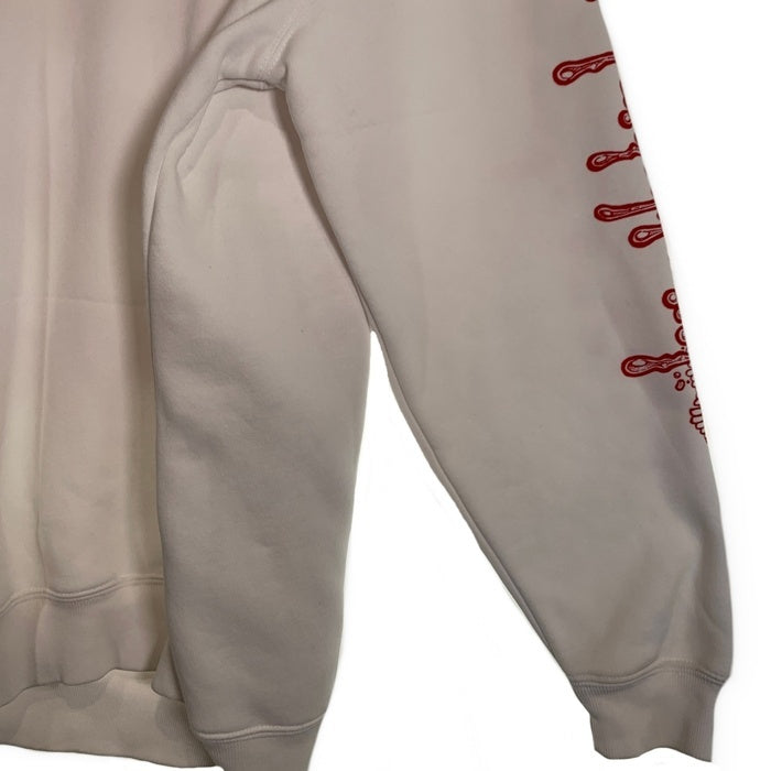 FUNNY FARM ファニーファーム プリント クルーネックスウェットトレーナー ホワイト Size XXL 福生店