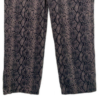 STUSSY ステューシー PYTHON BEACH PANTS パイソン ビーチパンツ イージーパンツ ブラック グレー Size M 福生店